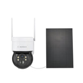 2K 4MP Pan & Tilt Wire-Free IP Camera, Battery/Solar Powered, Color Night Vision, 2-Way Audio, Works with Alexa, PIR Humanoid Detection